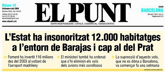 Notícia publicada al diari EL PUNT (14 de setembre de 2006)